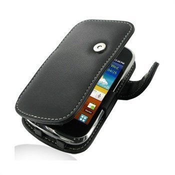 Samsung Galaxy mini 2 S6500 PDair Leather Case 3BSSM2B41 Musta