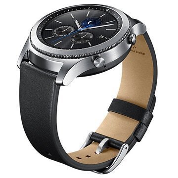 Samsung Gear S3 Classic Nahkainen Ranneke ET-YSL76 Musta