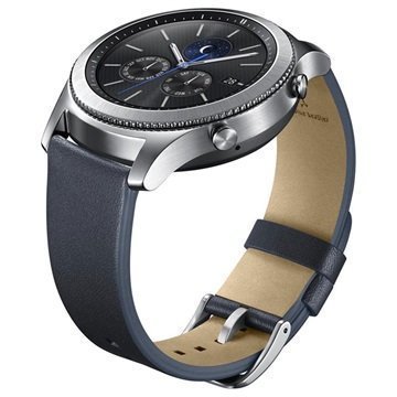 Samsung Gear S3 Classic Nahkainen Ranneke ET-YSL76 Sininen