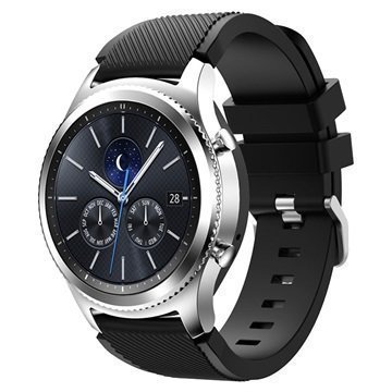 Samsung Gear S3 Silicone Sport Wristband Black