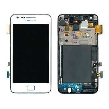 Samsung I9100 Galaxy S 2 Front Cover & LCD Display White