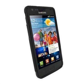 Samsung I9100 Galaxy S 2 Galaxy S 2 4G iGadgitz Dual Tone Crystal Case Black