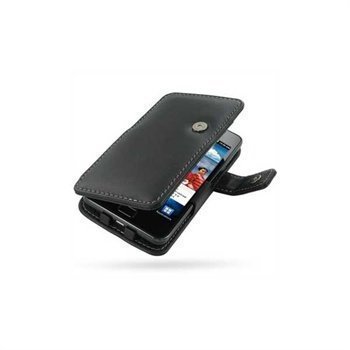 Samsung I9100 Galaxy S2 Galaxy S2 4G PDair Leather Case 3BSSGXB41 Musta