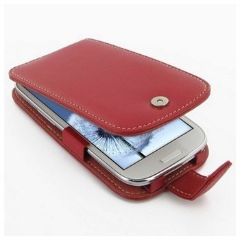 Samsung I9300 Galaxy S3 PDair Leather Case 3RSS3IF41 Punainen