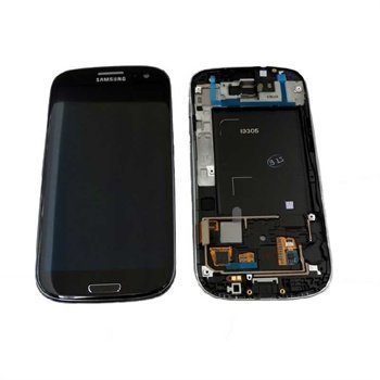 Samsung I9305 Galaxy S3 Front Cover & LCD Display Black