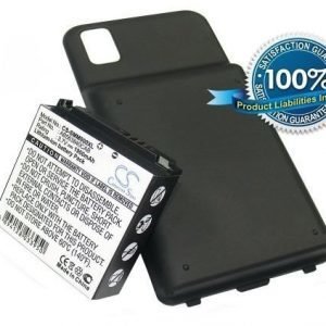 Samsung Instinct M800 M800 SPH-M800 tehoakku laajennetulla takakannella 1900 mAh