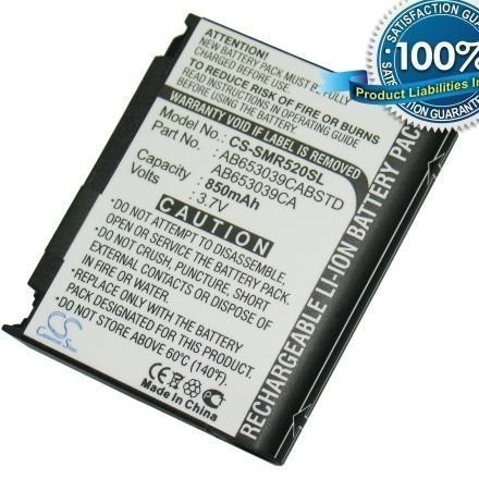 Samsung Magnet A257 SGH-A177 SGH-A777 SGH-T636 SGH-T639 SGH-T659 Trill R520 akku 850 mAh