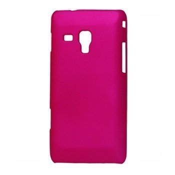 Samsung Omnia M S7530 Kumipintainen Napsautuskotelo Kuuma Pinkki