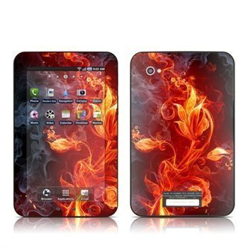 Samsung P1000 Galaxy Tab Flower Of Fire Skin