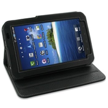 Samsung P1000 Galaxy Tab PDair Leather Case Black
