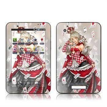 Samsung P1000 Galaxy Tab Queen Of Cards Skin