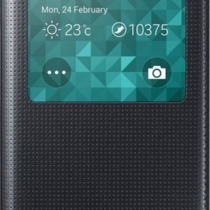 Samsung S-View Cover Galaxy Alpha Black