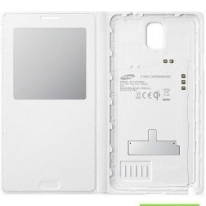 Samsung S-View Cover Qi wireless Charging for Galaxy Note 3 White