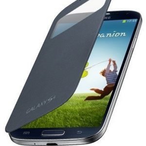 Samsung S-View Flip Cover for Galaxy S4 Black