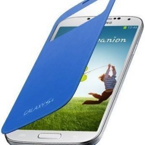 Samsung S-View Flip Cover for Galaxy S4 Light Blue