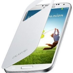 Samsung S-View Flip Cover for Galaxy S4 White