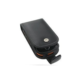 Samsung S3650 Corby PDair Leather Case Black