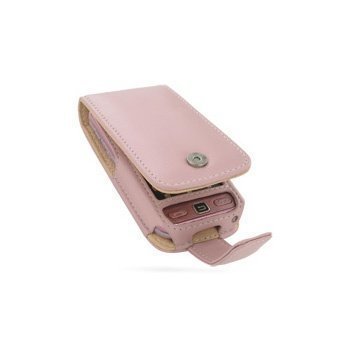 Samsung S5230 PDair Leather Case Pink