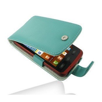 Samsung S5690 Galaxy Xcover PDair Leather Case 3QSSXCF41 Turkoosi