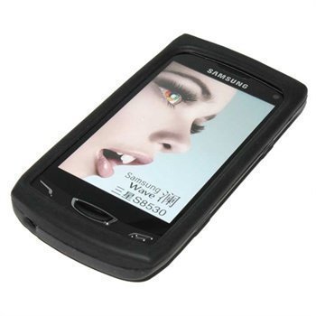 Samsung S8530 Wave II Silicone Case Black