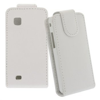 Samsung Star II S5260 Kannellinen Kotelo Valkoinen