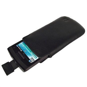 Samsung Wave 2 S8530 iGadgitz Leather Case Black