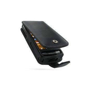 Samsung i8910 Omnia HD PDair Leather Case 3BSS9DF42 Musta