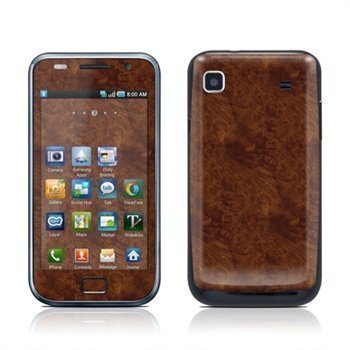 Samsung i9000 Galaxy S Dark Burlwood Skin