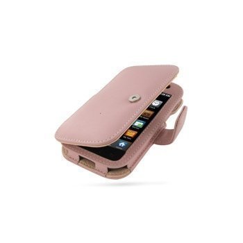 Samsung i9000 Galaxy S I9001 Galaxy S Plus PDair Leather Case 3PSSAIB41 Vaaleanpunainen