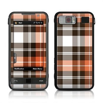 Samsung i910 Omnia Plaid Skin Copper