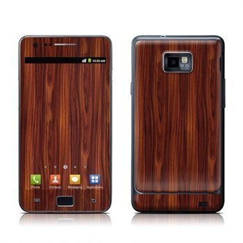 Samsung i9100 Galaxy S 2 Dark Rosewood Skin
