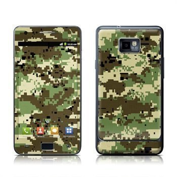 Samsung i9100 Galaxy S 2 Digital Woodland Camo Skin