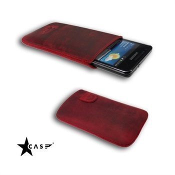 Samsung i9100 Galaxy S2 StarCase Vellutato Leather Case Red