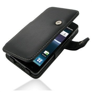 Samsung i997 Infuse 4G PDair Leather Case 3BSSINB41 Musta