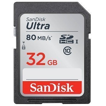 SanDisk SDSDUNC-032G-GN6IN Ultra SDHC Muistikortti 32 Gt
