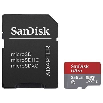 SanDisk Ultra MicroSDXC-kortti UHS-I 256 GB