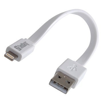 Sandberg Lightning / USB Lattakaapeli iPhone 6 / 6S iPad Mini 4 Valkoinen