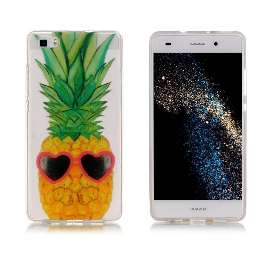 Sandemose Huawei P8 Lite Kuori Ananas Sydän Aurinkolaseissa