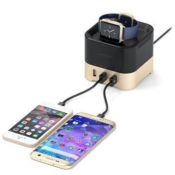 Satechi Smart Charging Stand Black / Gold