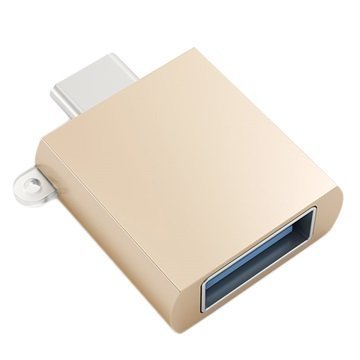 Satechi USB 3.1 C-Tyyppi / USB 3.0 Sovitin Kulta