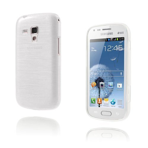 Scratch Valkoinen Samsung Galaxy Trend Suojakuori