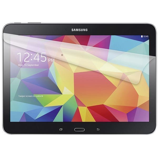 Screen protector foil suojakalvo Galaxy Tab 4 10.1 2-p läpinäk