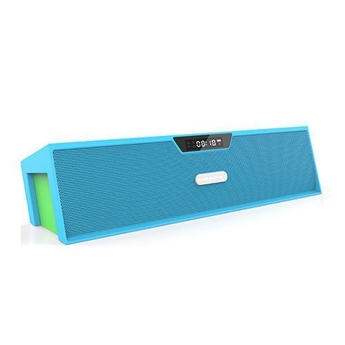 Sdy-019 Mega Bass V4.0 Bluetooth Kaiutin Joka Tukee Fm / Tf Korttia / Herätyskello Toimintoja Sininen