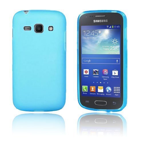 Semi Transparent Vaaleansininen Samsung Galaxy Ace 3 Suojakuori