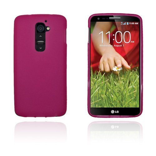 Semitransparent Kuuma Pinkki Lg G2 Kuoret