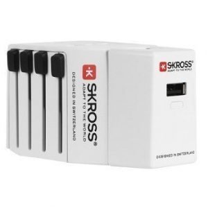 Skross 230V 2.1A Power Pack (MUV USB & SOS)