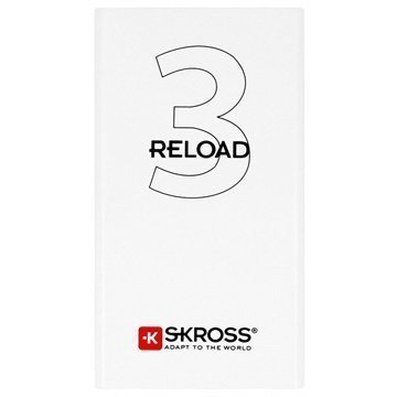 Skross Reload 3 Virtapankki 3500mAh Valkoinen