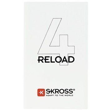 Skross Reload 4 Virtapankki 4000mAh Valkoinen