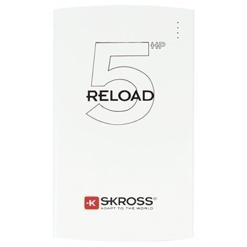 Skross Reload 5HP Virtapankki 5000mAh Valkoinen