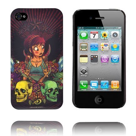 Skulls & Bones Ver. 15 Iphone 4 / 4s Suojakuori